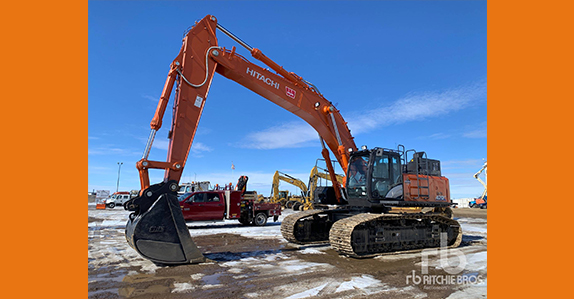 Used construction assets sold by Ritchie Bros.